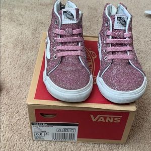 Glitter Pink Vans